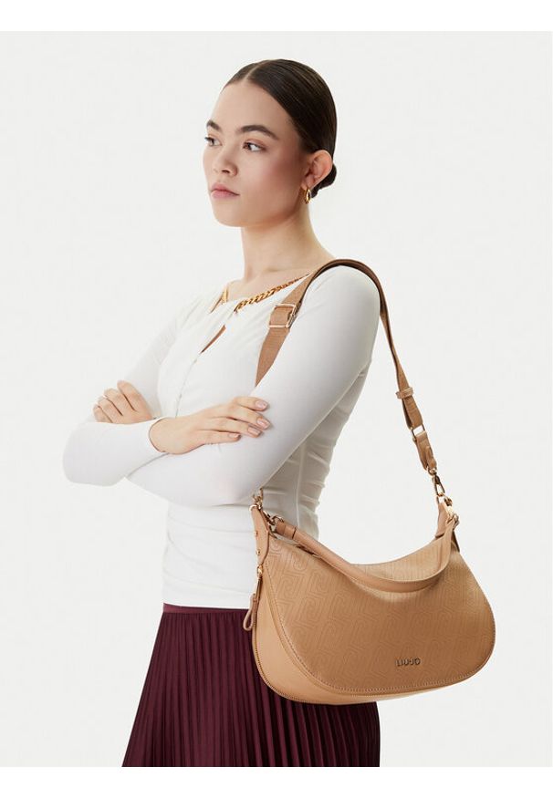 Liu Jo Torebka AA6133 ES026 Brązowy. Kolor: brązowy. Materiał: skórzane