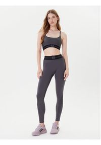 Adidas - adidas Legginsy Hyperglam JN2651 Szary Slim Fit. Kolor: szary. Materiał: syntetyk #5