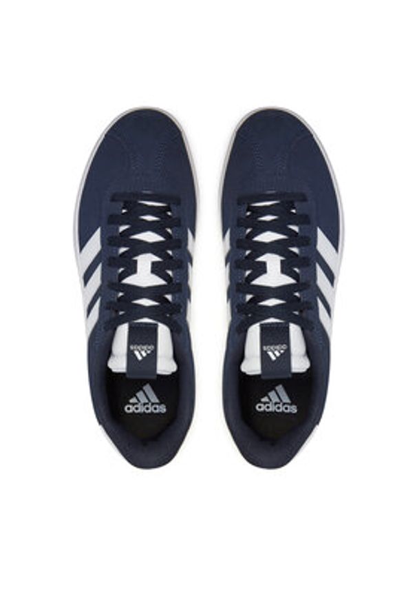 Adidas - adidas Sneakersy Vl Court 3.0 ID6275 Granatowy. Kolor: niebieski. Materiał: skóra, zamsz