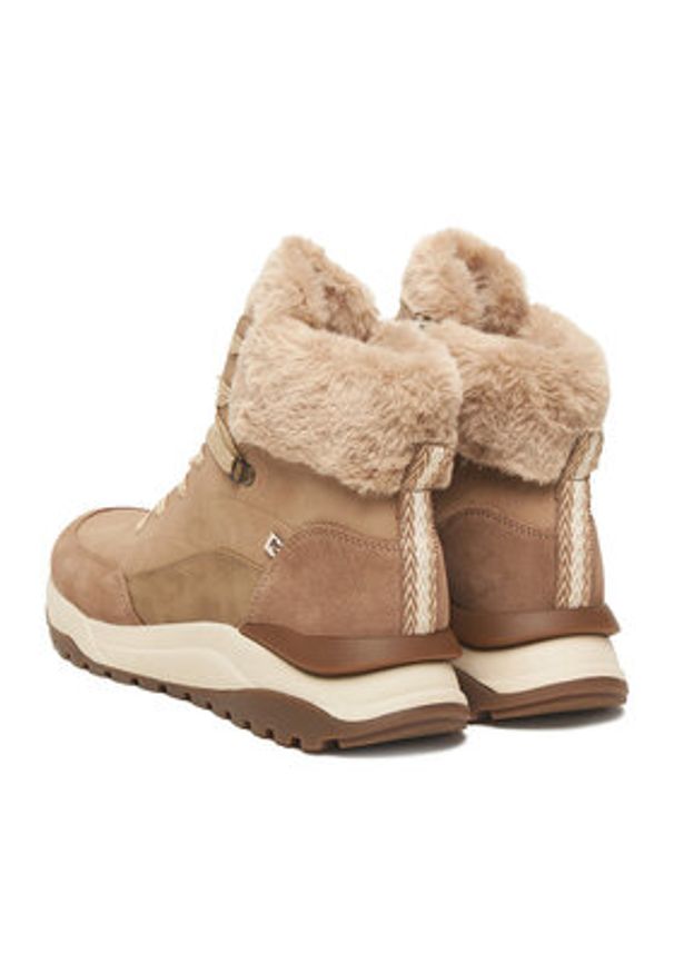 Rieker Trzewiki CEO-W2571-20 Beżowy. Kolor: beżowy. Materiał: skóra, syntetyk