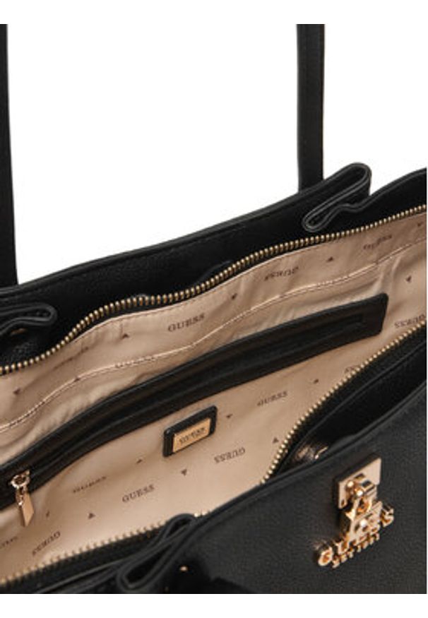 Guess Torebka Yesba HWBG78 33080 Czarny. Kolor: czarny. Materiał: skórzane