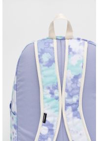 Converse plecak kolor fioletowy duży wzorzysty. Kolor: fioletowy. Materiał: poliester, włókno #5