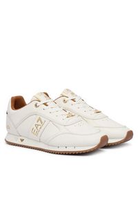 EA7 Emporio Armani Sneakersy 7X000648 AF15588 M0015 Kremowy. Kolor: kremowy. Materiał: skóra #6
