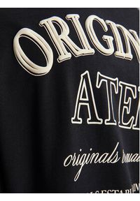Jack & Jones - Jack&Jones T-Shirt Santorini 12251776 Czarny Wide Fit. Kolor: czarny. Materiał: bawełna #4