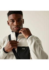 Regatta - Frankie Half Zip Męski polar turystyczny. Kolor: biały. Materiał: polar. Sport: turystyka piesza #1