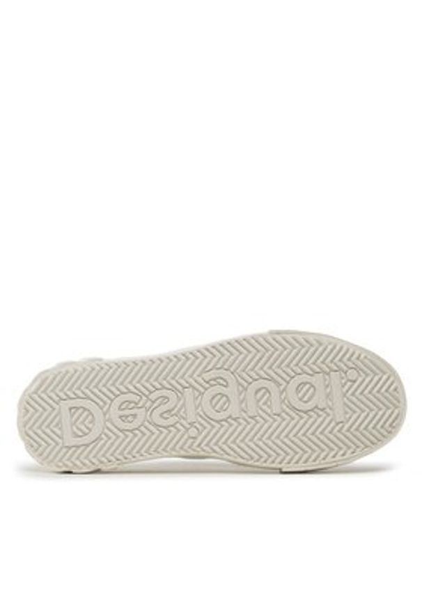 Desigual Sneakersy 23SSKP16 Biały. Kolor: biały. Materiał: skóra