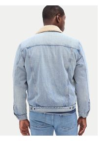 GAP - Gap Kurtka jeansowa 736375-02 Niebieski Regular Fit. Kolor: niebieski. Materiał: bawełna #3