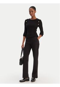 Guess Spodnie materiałowe W6RB11 KCMU2 Czarny Straight Leg. Kolor: czarny. Materiał: syntetyk #4