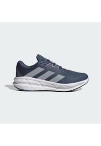 Adidas - Buty Questar 3 Running. Kolor: szary, niebieski, wielokolorowy. Materiał: materiał. Sport: bieganie