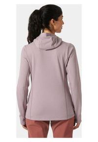 Bluza damska z kapturem Helly Hansen Versalite. Typ kołnierza: kaptur. Kolor: szary, fioletowy, wielokolorowy. Materiał: polar. Sport: turystyka piesza #2