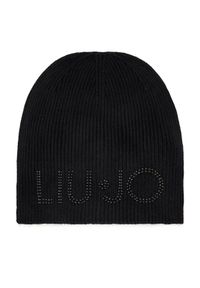 Liu Jo Czapka Cappello Logo Borch 2F3030 M0300 Czarny. Kolor: czarny. Materiał: materiał #1