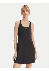 Calvin Klein Performance Sukienka codzienna Icon LVGWS6D903 Czarny Regular Fit. Okazja: na co dzień. Kolor: czarny. Materiał: syntetyk. Typ sukienki: proste. Styl: casual #1
