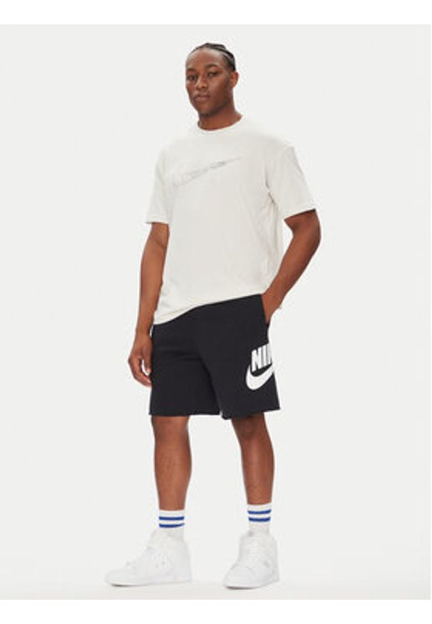 Nike Szorty sportowe French Terry Alumni FQ4950 Czarny Standard Fit. Kolor: czarny. Materiał: bawełna. Styl: sportowy