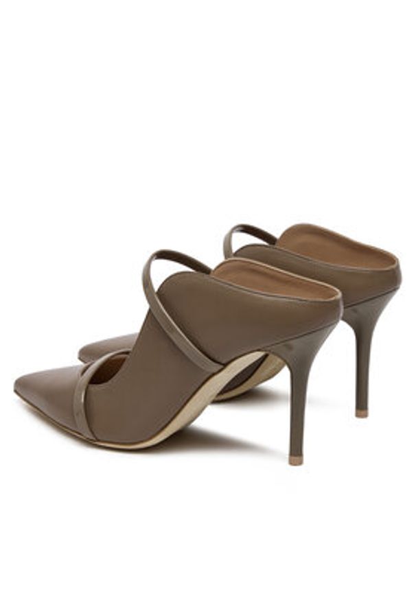MALONE SOULIERS Klapki Maureen 85-267 Brązowy. Kolor: brązowy. Materiał: skóra