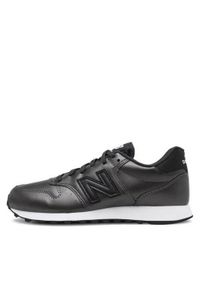 Buty do chodzenia damskie New Balance 500. Zapięcie: sznurówki. Kolor: czarny, wielokolorowy. Materiał: syntetyk, tkanina, materiał. Szerokość cholewki: normalna. Sport: turystyka piesza