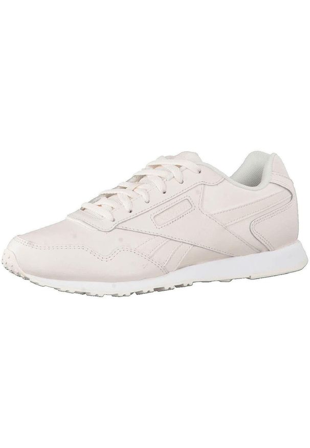 Buty do chodzenia damskie Reebok Royal Glide LX. Zapięcie: sznurówki. Kolor: biały. Materiał: guma, syntetyk, materiał. Szerokość cholewki: normalna. Model: Reebok Royal. Sport: turystyka piesza