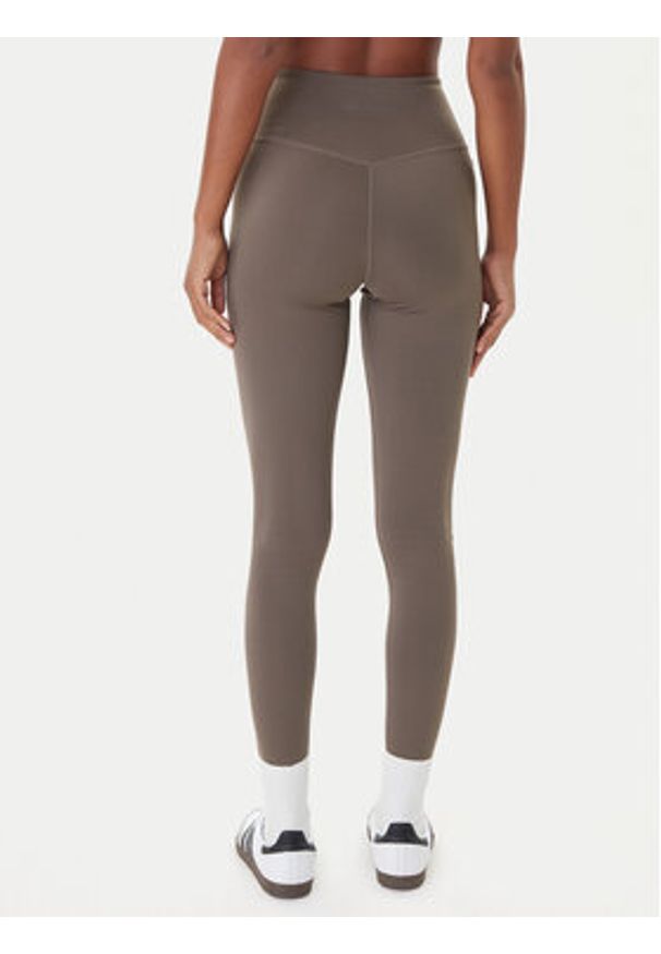 GIRLFRIEND COLLECTIVE - Girlfriend Collective Legginsy Float 4021 Beżowy Slim Fit. Kolor: beżowy. Materiał: syntetyk
