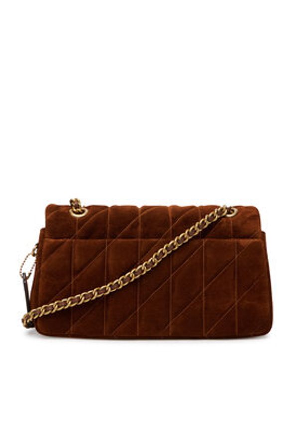 Coach Torebka Tabby CCK49 Brązowy. Kolor: brązowy. Materiał: skórzane, zamszowe