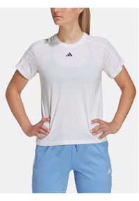 Adidas - adidas Koszulka techniczna Train Essentials HR7796 Biały Regular Fit. Kolor: biały. Materiał: wiskoza #5