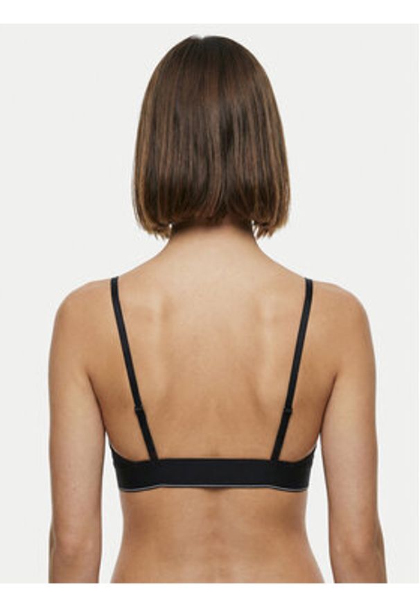 Calvin Klein Underwear Biustonosz top LV00QF8814 Czarny. Kolor: czarny. Materiał: syntetyk