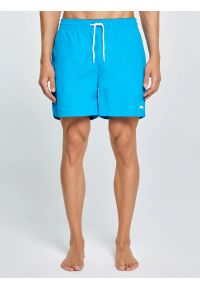 Big-Star - Szorty kąpielowe męskie niebieskie Rafone 401. Kolor: niebieski. Materiał: guma #1