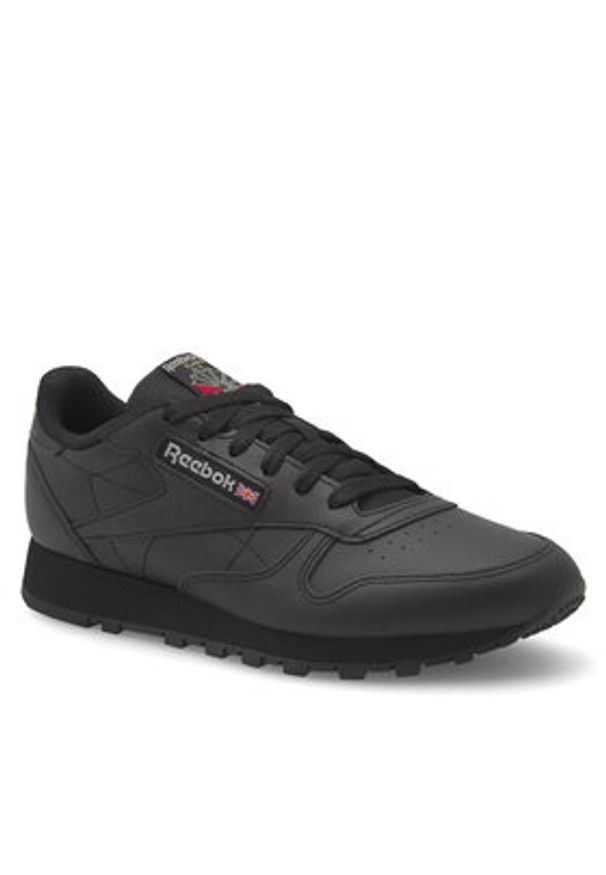 Reebok Sneakersy EO-CLASSIC LEATHER 100008497 W Czarny. Kolor: czarny. Materiał: syntetyk, skóra. Model: Reebok Classic