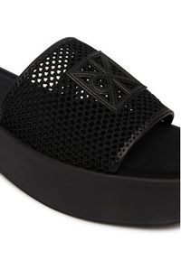 Calvin Klein Klapki Amelia HW0HW02877 Czarny. Kolor: czarny. Materiał: materiał #2