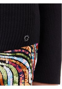 Guess Sweter W3YR25 Z37J2 Czarny Regular Fit. Kolor: czarny. Materiał: wiskoza #3