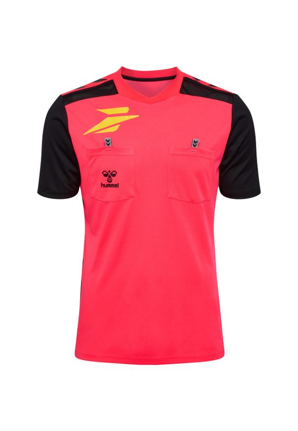 Koszulka Hummel FFHB New Referee. Kolor: różowy. Sport: piłka ręczna