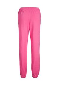 JJXX Spodnie dresowe Abbie 12223960 Różowy Loose Fit. Kolor: różowy. Materiał: bawełna, dresówka