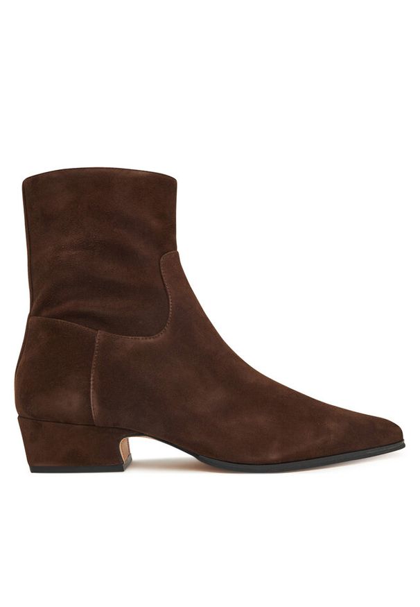 Botki Nokwol. Kolor: brązowy