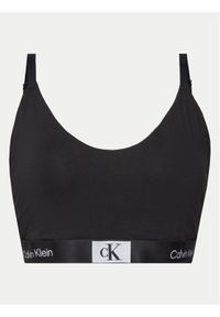Calvin Klein Underwear Biustonosz top Unlined 000QF7225E Czarny. Kolor: czarny. Materiał: bawełna #1