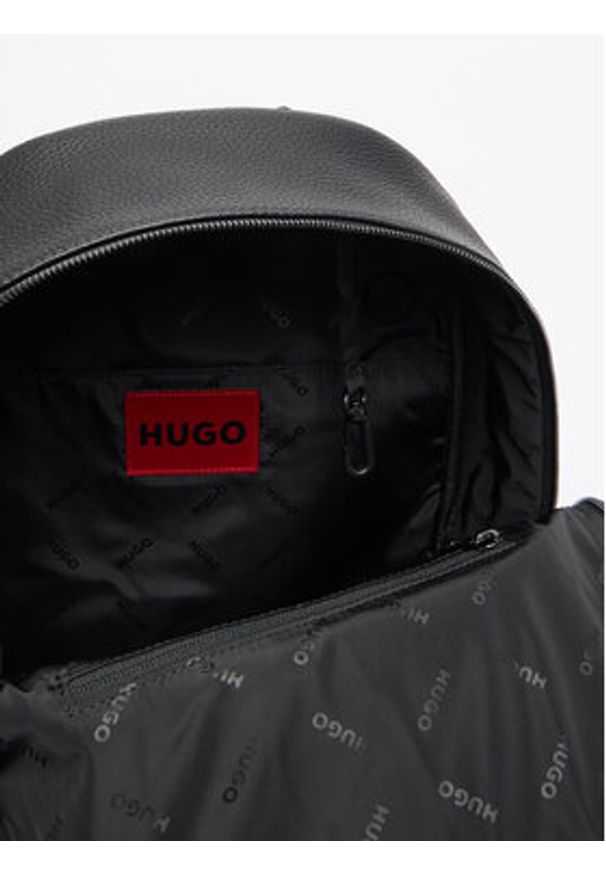 Hugo - HUGO Plecak 50535693 Czarny. Kolor: czarny. Materiał: skóra