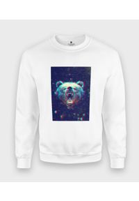 MegaKoszulki - Bluza klasyczna Hipster bear. Styl: klasyczny #1