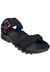 Adidas - Sandały adidas Cyprex Ultra Ii M GZ9209 czarne. Zapięcie: rzepy. Kolor: czarny. Materiał: materiał, syntetyk. Wzór: paski #4