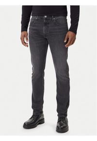 Lee Jeansy Rider 112363851 Czarny Slim Fit. Kolor: czarny