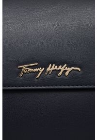 TOMMY HILFIGER - Tommy Hilfiger Torebka kolor granatowy. Kolor: niebieski. Rodzaj torebki: na ramię #4