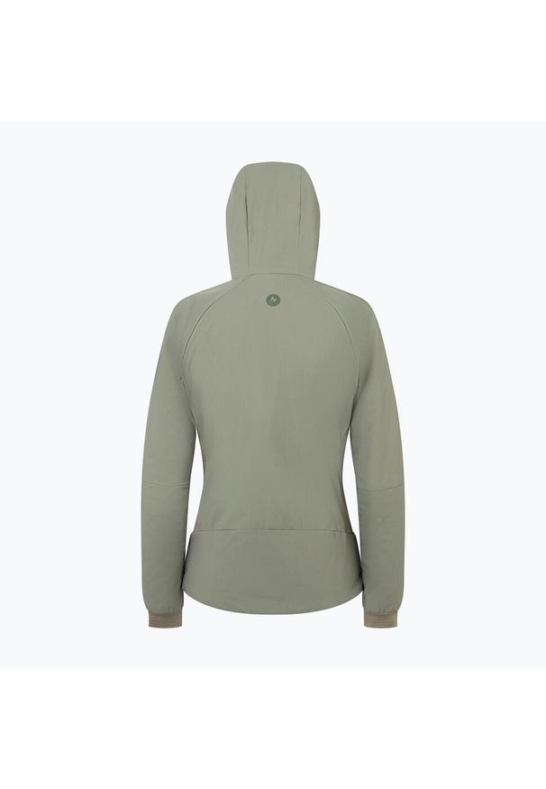 Kurtka hybrydowa damska Marmot Novus LT Hybrid Hoody. Kolor: zielony. Sport: turystyka piesza