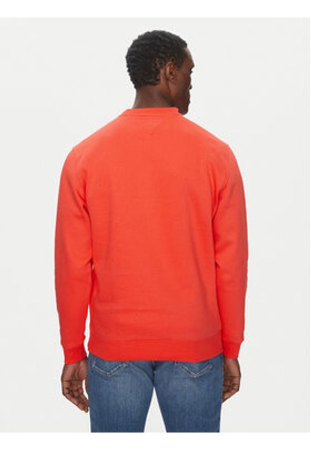 Tommy Jeans Bluza DM0DM20741 Pomarańczowy Regular Fit. Kolor: pomarańczowy. Materiał: bawełna
