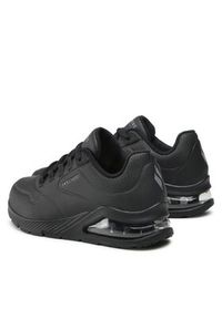 skechers - Skechers Sneakersy Uno 2 155543/BBK Czarny. Kolor: czarny. Materiał: skóra #7