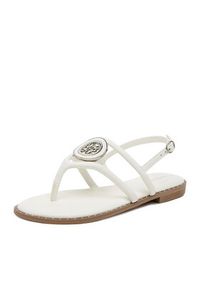 Nine West Sandały 123AL1754 Biały. Kolor: biały. Materiał: skóra #2