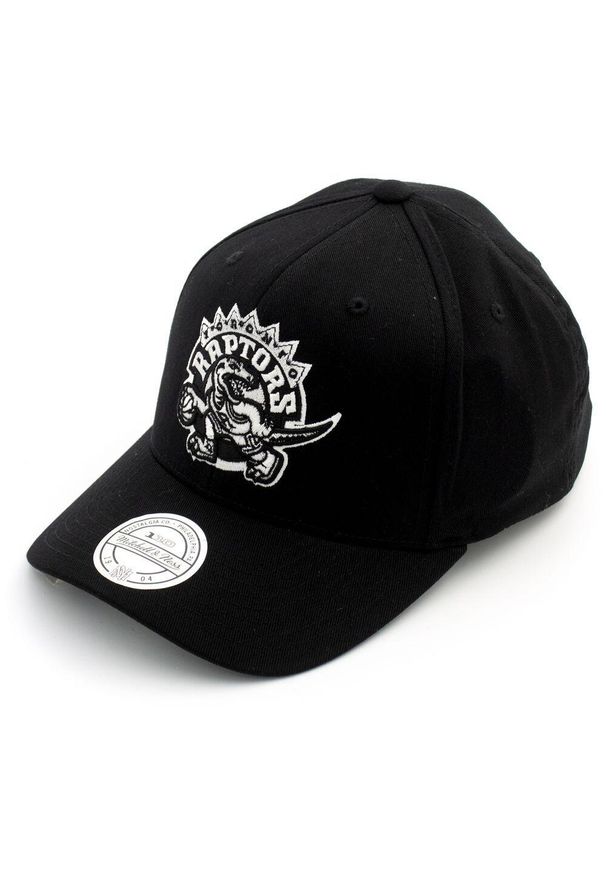 Mitchell & Ness - Czapka 6-panelowa Toronto Raptors NBA B&W Logo 110. Kolor: czarny. Styl: sportowy
