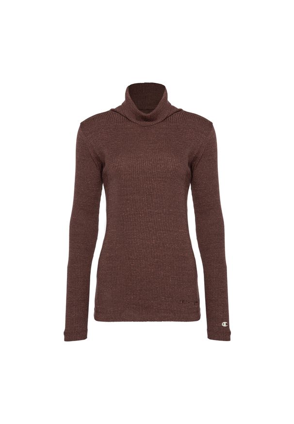 Longsleeve damski Champion Rochester. Kolor: czarny. Długość rękawa: długi rękaw. Sport: fitness