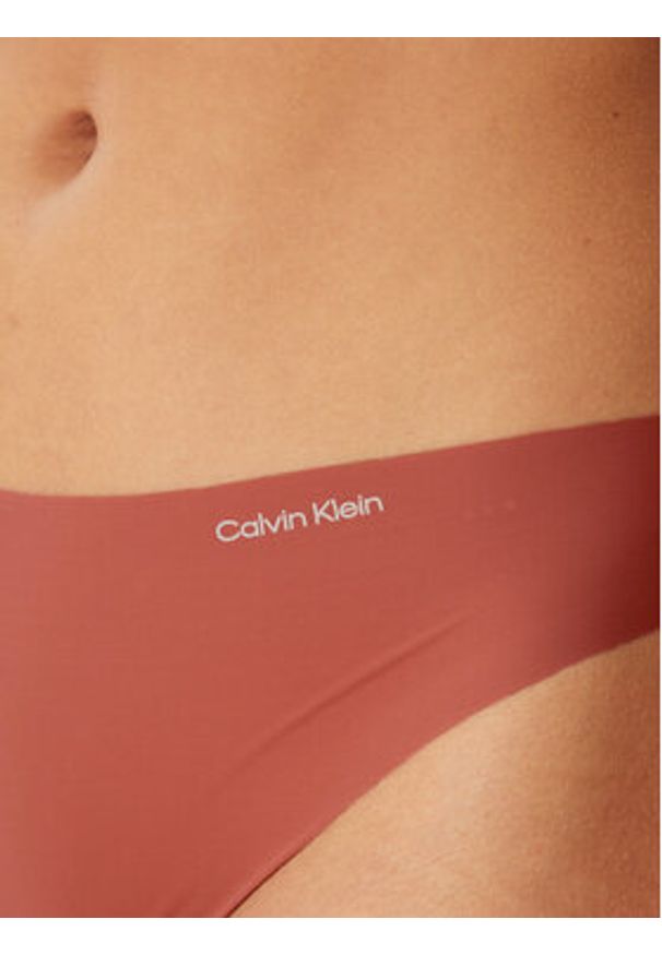 Calvin Klein Underwear Komplet stringów 000QD3558E Kolorowy. Materiał: syntetyk. Wzór: kolorowy