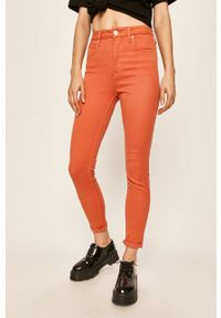 Lee jeansy Scarlett Ultra High PAPRIKA damskie. Kolor: pomarańczowy #1
