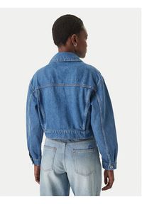 Hugo - HUGO Kurtka jeansowa Galatea 50556970 Niebieski Regular Fit. Kolor: niebieski. Materiał: bawełna #4