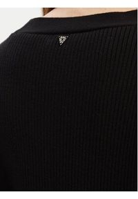 Guess Kardigan W5YR07 Z2ZK2 Czarny Relaxed Fit. Kolor: czarny. Materiał: wiskoza #2
