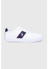 Polo Ralph Lauren Tenisówki męskie kolor biały. Nosek buta: okrągły. Zapięcie: sznurówki. Kolor: biały. Materiał: guma #1