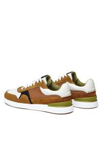 Clarks Sneakersy 26164247 Brązowy. Kolor: brązowy. Materiał: zamsz, skóra #3