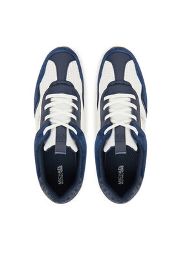 MICHAEL Michael Kors Sneakersy Raina 43R6RNFS1L Granatowy. Kolor: niebieski. Materiał: skóra